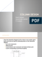 Column Design: Elastic Moment Second Order Moment P-D Analysis