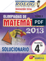 Olimpiadas de Matematica 2013
