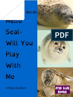 Hello Seal Sight Words