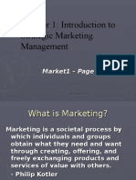 Chapter 1: Introduction To Strategic Marketing Management: Market1 - Page 1