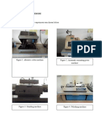 Experimental Procedure: Figure 2: Automatic Mounting Press Machine Figure 1: Abrasive Cutter Machine