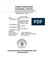 Laporan Praktikum Elektronika Digital BA