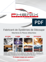 Phenix Technologie Plaquette Corporate