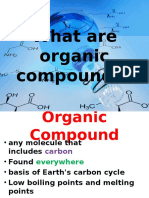 What Are Organic Compounds?