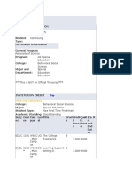 Transcript Data