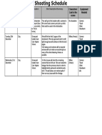 Copyof Shooting Schedule