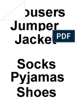 Trousers Jumper Jacket