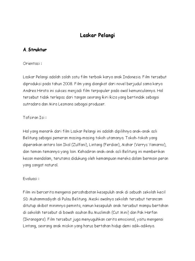Laskar Pelangi
