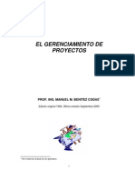 El Gerenciamiento de Proyectos - Libro