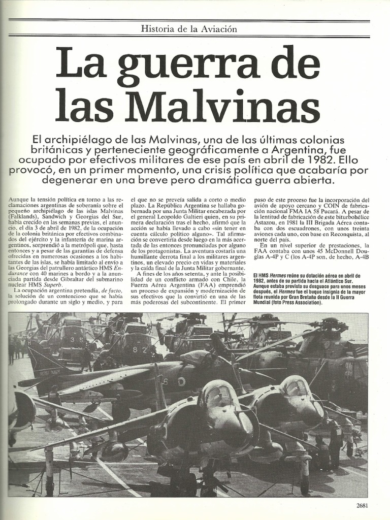 La Guerra de Las Malvinas
