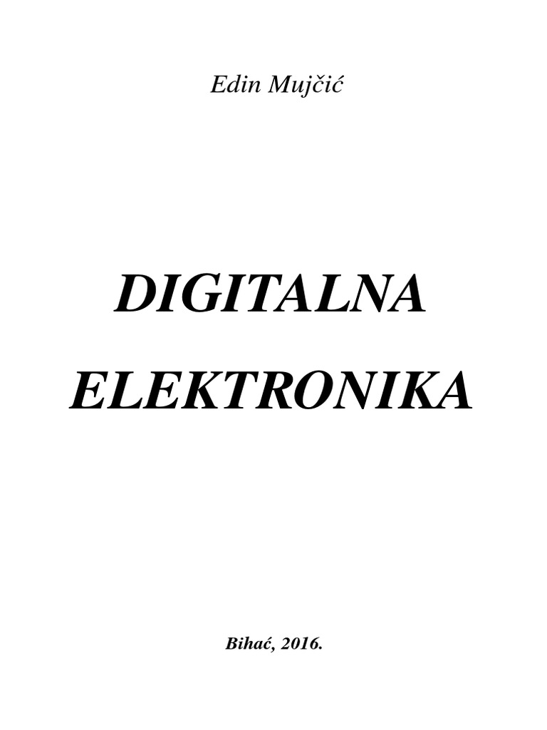Digitalna Elektronika | PDF