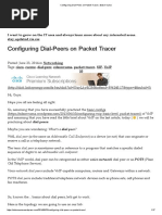 Configuring Dial-Peers on Packet Tracer _ Edson Vuma