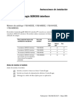 Módulo Controllogix Sercos Interface: Instrucciones de Instalación