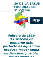 Historia Seguridad y Salud en El Trabajo en Colombia