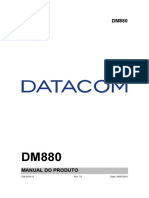Manual do produto DM880