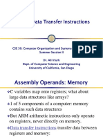 Data Transfer Instructions for ARM Assembly