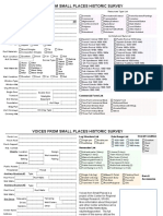 VFSP Survey Form