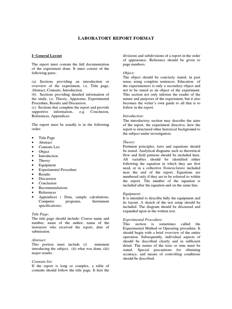 Lab report theory picture