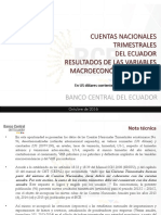 Cuentas Nacionales Ecuador