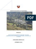 Proyecto Instalacion de Biohuertos Familiares Con Fines Comerciales en El Distrito de Huancarama Provincia de Andahuaylas Apurimac