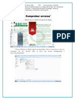 Manual para Comprobar Errores