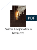 Prevencion de Riesgos Electricos en La Construccion