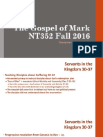 Jesus is Questioned Mark 10.1_52 NT352 Fall 2016