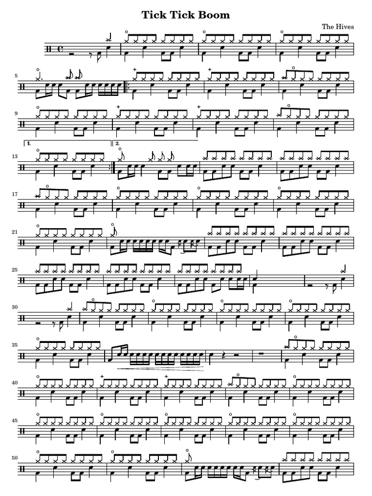 Tick Tick Boom PDF