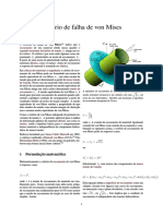 Critério de Falha de Von Mises PDF