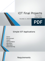 IOT Final Projects