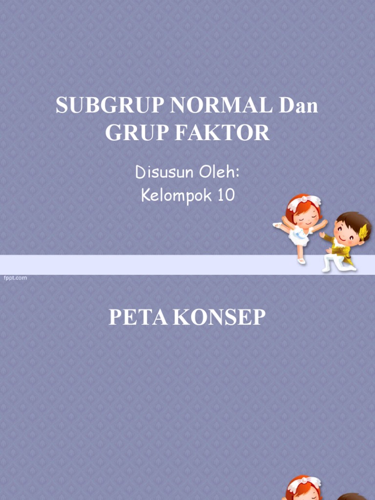Subgroup Normal dan Grup Faktor | PDF