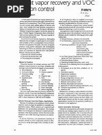 Solvent Vapor Recovery and VOC Emission Control