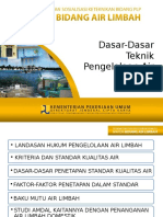 NEW - Modul 03-AL Dasar-dasar Teknik Dan Pengelolaan Air Limbah 2013