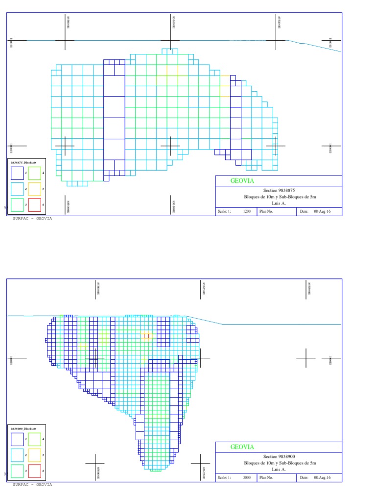 SURPAC GEOVIA Block Plans Overview | PDF | Science & Mathematics ...