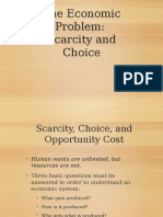 The Economic Problem: Scarcity and Choice