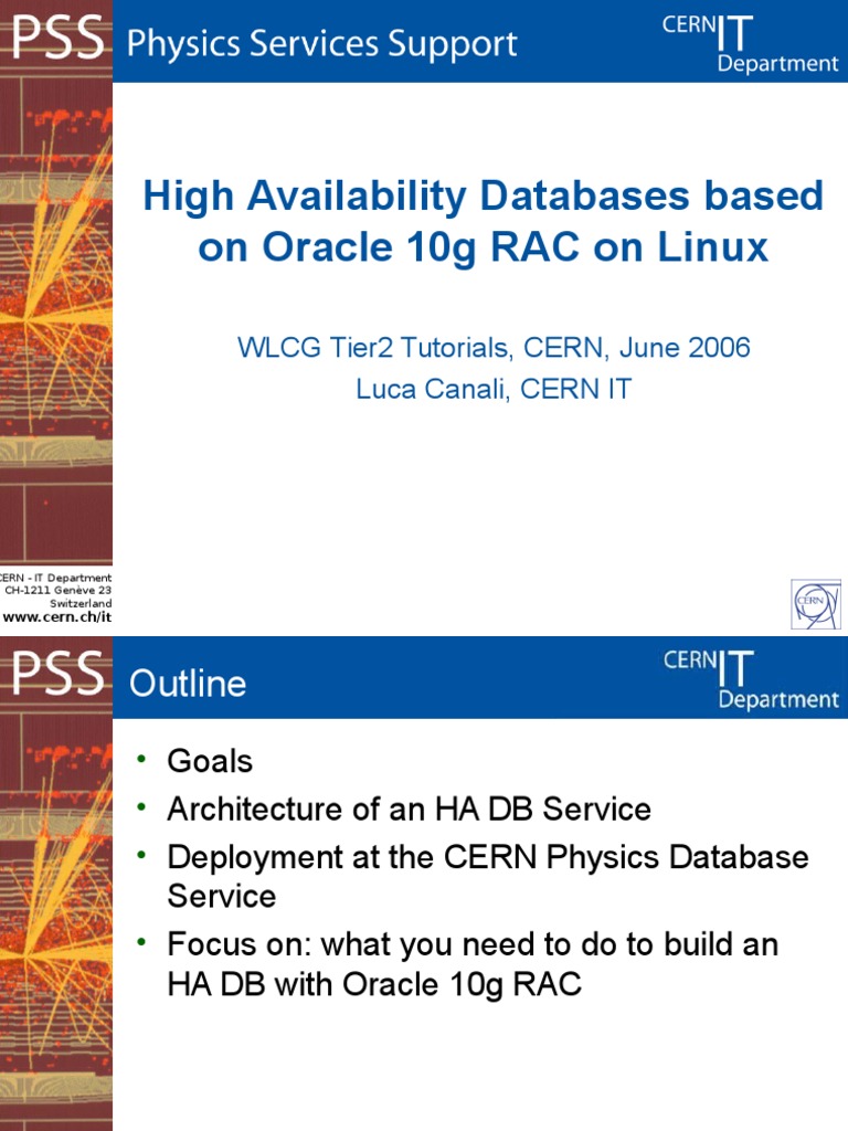 T2 Tutorials Jun06 OracleRAC LC | PDF | Oracle Database | Computer Cluster