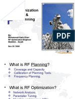 RF Optimization and Planning