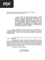 Acórdão - Taxa Pedágio Ambiental Bombinhas