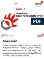 Modul - 1 Overview FTTX