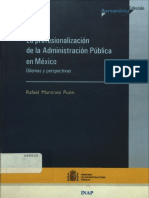 LA PROFESIONALIZACION DE LA ADMINISTRACION PUBLICA EN MEXICO (1).pdf