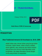 Obat Tradisional: Cilacap, 28 Mei 2012