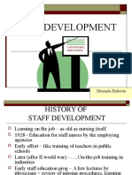 Staff Development: Nirmala Roberts