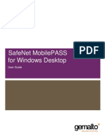 Safenet Mobilepass User Guide Windows Desktop