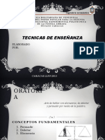 Tecnicas de Enseñanza