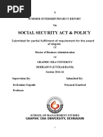Social Security Scheme