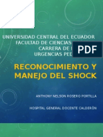 Manejo de Shock Pediatría