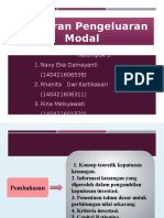 AnggaranPengeluaran Modal