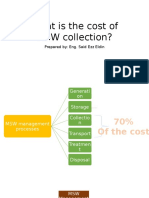 What Is The Cost of MSW Collection