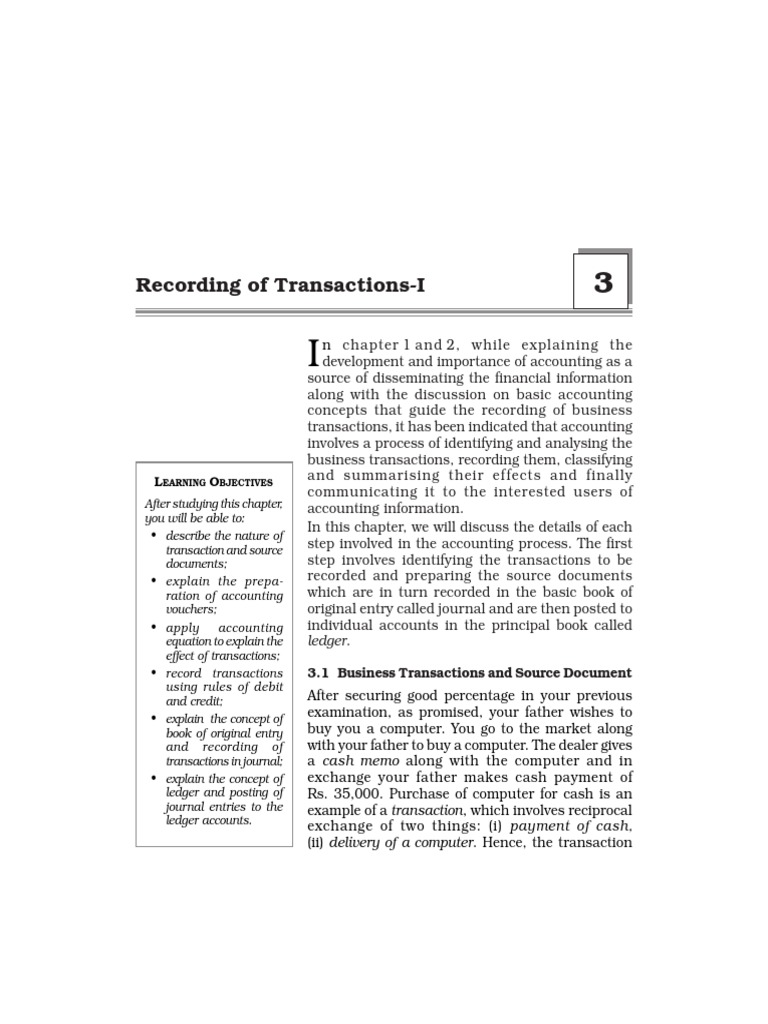 Accounting Fundamentals: Chapter 3 Overview | PDF | Debits And Credits ...