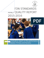 Newton Standards and Quality Report 2015-2016